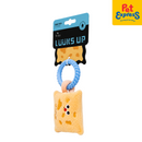 Happy Pet Luuks Up Cookie Yellow Tug Dog Toy