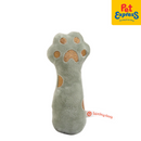 Lucky Dog Paw Plush Dog Toy Sage Green