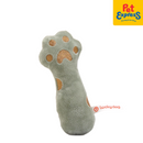 Lucky Dog Paw Plush Dog Toy Sage Green