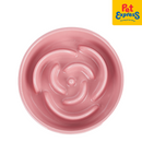 M-Pets Serene Ceramic Rose Pet Bowl Pink Coral