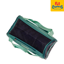 Lucky Dog Mesh Pet Carrier with Shoulder Strap Green