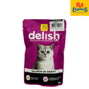 Pet One Delish Salmon in Gravy Wet Cat Food 85g (12 Pouches)