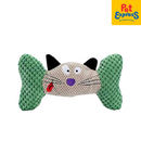 Approved Happy Cat Plush Cat Toy Green 1077