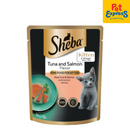 Sheba Kitten Tuna and Salmon Wet Cat Food 70g (12 pouches)
