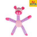 Approved Squeaky Big Dog Plush Dog Toy Pink 1361