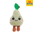 Lucky Dog Happy Plush Fruit Dog Toy Pear