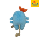 Approved Squeaky Wacky Plush Dog Toy Blue 1552