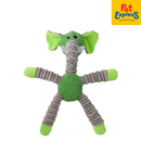 Approved Squeaky Big Dog Plush Dog Toy Green 1361