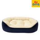 Snug Pals Textured Pet Bed 60cm Blue