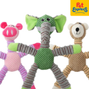 Approved Squeaky Big Dog Plush Dog Toy Green 1361