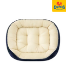Snug Pals Textured Pet Bed 60cm Blue