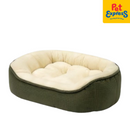 Snug Pals Textured Pet Bed 60cm Green