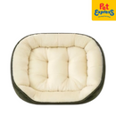 Snug Pals Textured Pet Bed 60cm Green