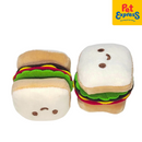 Approved Plush Sandwich Dog Toy 1095
