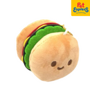 Approved Plush Burger Dog Toy 1094
