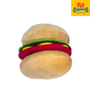 Approved Plush Burger Dog Toy 1094
