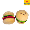 Approved Plush Burger Dog Toy 1094
