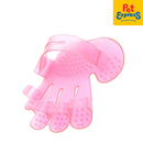 Approved Rubber Pet Bath Brush Pink 1071