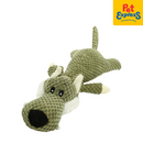 Approved Big Plush Dog Toy Green 1224