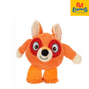 Approved Squeaky Big Fox Plush Pet Toy Orange 1374
