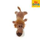Approved Big Plush Dog Toy Orange 1224