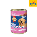 SmartHeart Adult Beef and Vegetable Wet Dog Food 400g (2 cans)