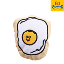 Approved Squeaky Egg Corduroy Molar Plush Dog Toy 1563