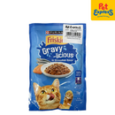 Purina Friskies Adult Gravylicious in Oceanfish Flavor Wet Cat Food 70g (12 pouches)