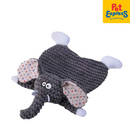 Approved Knitted Toy with Paper Rattle Sound Dog Toy Gray 1548