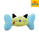 Approved Happy Cat Plush Cat Toy Blue 1077