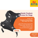 M-Pets Haute Couture Charm Dog Harness Large Black