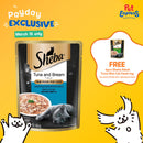 Sheba Adult Tuna and Bream Wet Cat Food 70g (12 pouches)