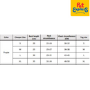 Pet Pals Poncho Raincoat Dog Apparel Small Purple