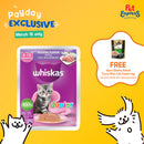Whiskas Junior Mackerel Wet Cat Food 80g (14 pouches)