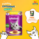 Whiskas Adult Sardine Wet Cat Food 400g (3 cans)