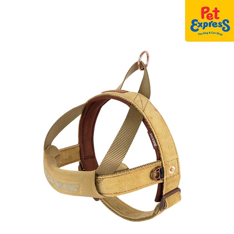 EzyDog Quickfit Dog Harness Small Corduroy