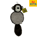Pet Pals Plush Squeaky Flat Monkey Dog Toy 40cm