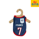 Pet Express Sando Jersey France Dog Apparel Small