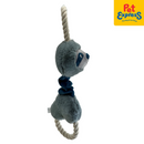 Pet Pals Plush Squeaky Sloth with Ball Dog Toy 25cm