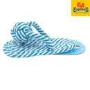 Approved Rope Slipper Dog Toy Small Blue