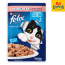 Purina Felix Adult Salmon in Jelly Wet Cat Food 85g (Single)