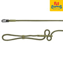 Zee.Dog Hands-Free Dog Leash Army Green