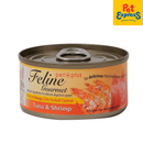 Feline Gourmet Tuna and Shrimp Wet Cat Food 80g (Single)