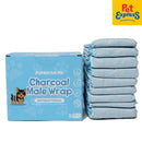 Pupaholic Antibacterial Charcoal Male Wrap 10s Small