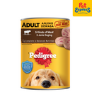 Pedigree Adult 5 Kinds Meat Wet Dog Food 400g (Single)