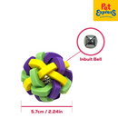 Lucky Dog CC Ball Dog Toy Medium Multicolor