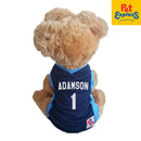 Pawsh Couture UAAP Collection ADAMSON Dog Apparel Extra Large Blue