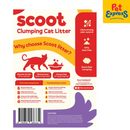 Scoot Clumping Lavender Cat Litter 5L