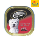 Cesar Adult Beef and Liver Wet Dog Food 100g (12 pcs)