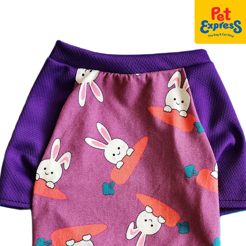 Pawsh Couture Marley Bunny Dog Apparel Large Violet